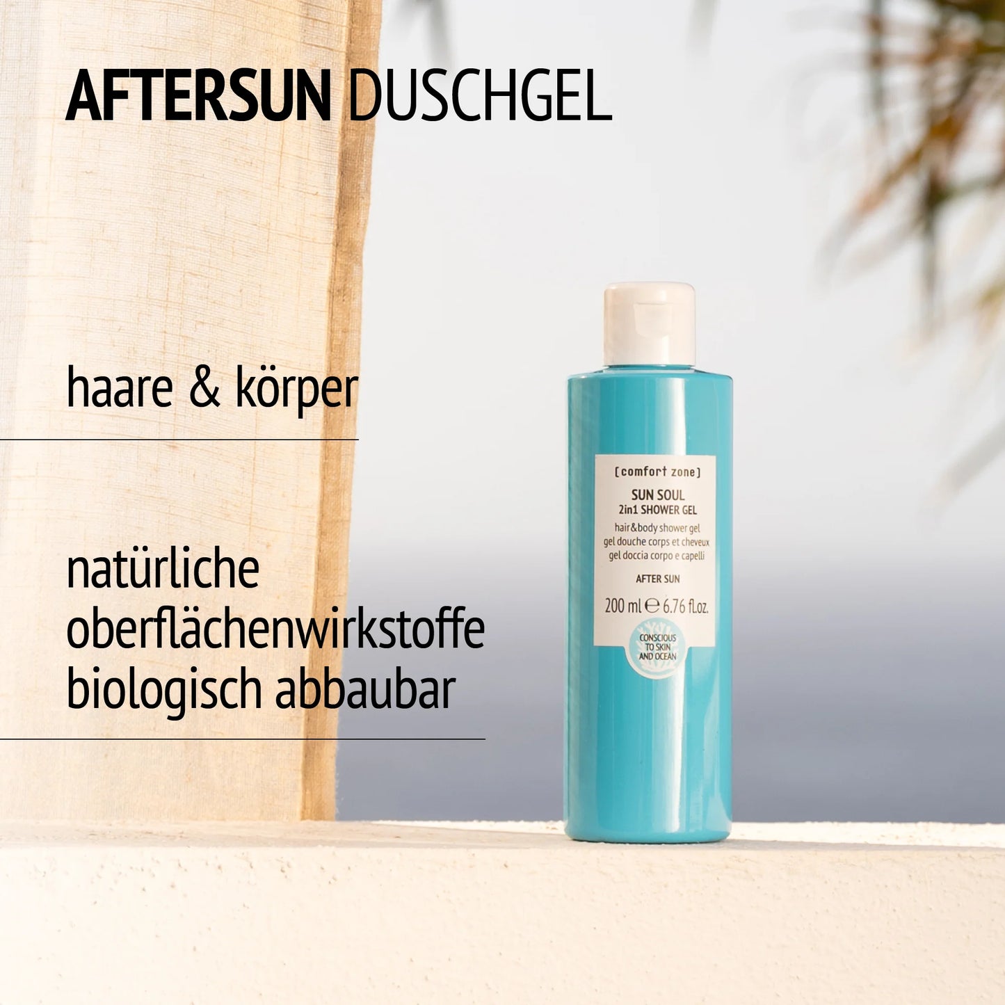 Sun Soul 2in1 Shower Gel 200ml